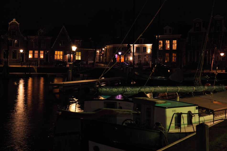 haven van Blokzijl 'by night'