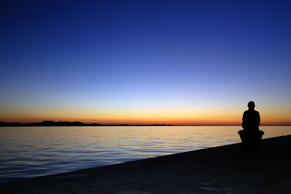 sunset in Zadar, september 2016